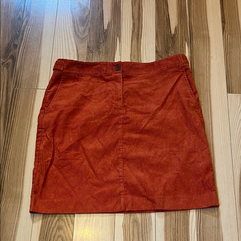 Talbots corduroy skirt NWT